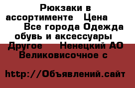 Рюкзаки в ассортименте › Цена ­ 3 500 - Все города Одежда, обувь и аксессуары » Другое   . Ненецкий АО,Великовисочное с.